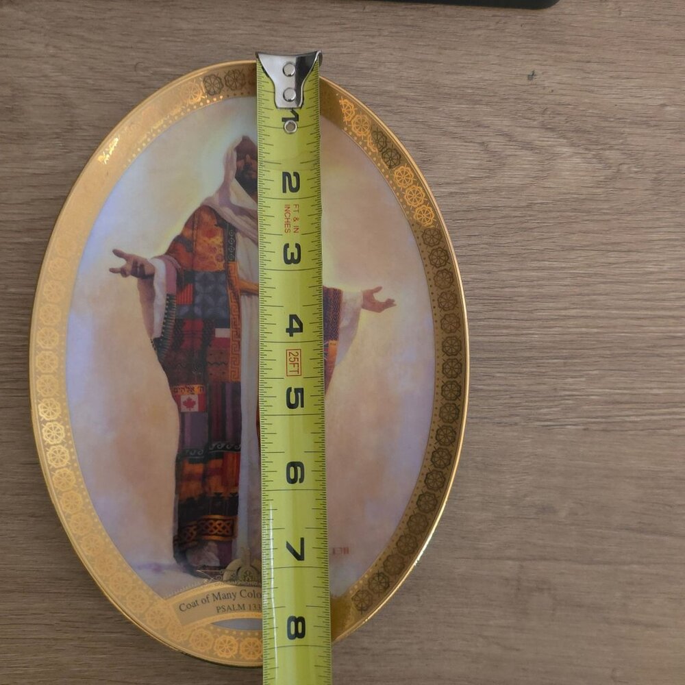 Thomas Blackshear II Coat Of Many Colors Lord Of All Collector Plate #1776 - Picture 8 of 9